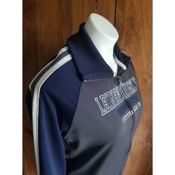 Leinenkugel's Navy and Gray Track Jacket - Picture 5 of 6